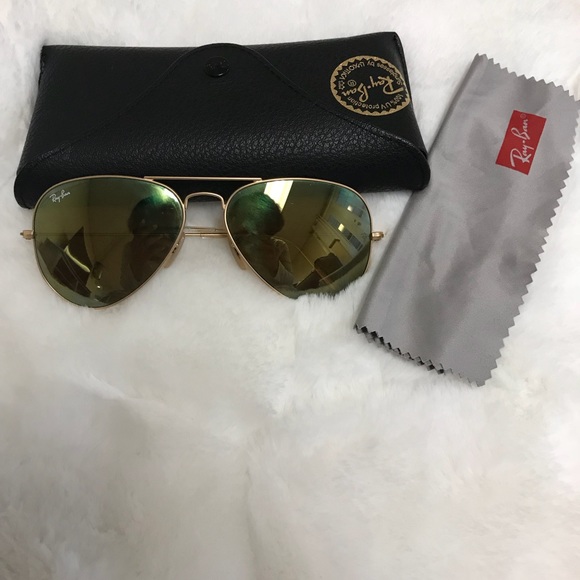 Ray-Ban aviator Large metal sunglasses - Picture 1 of 3